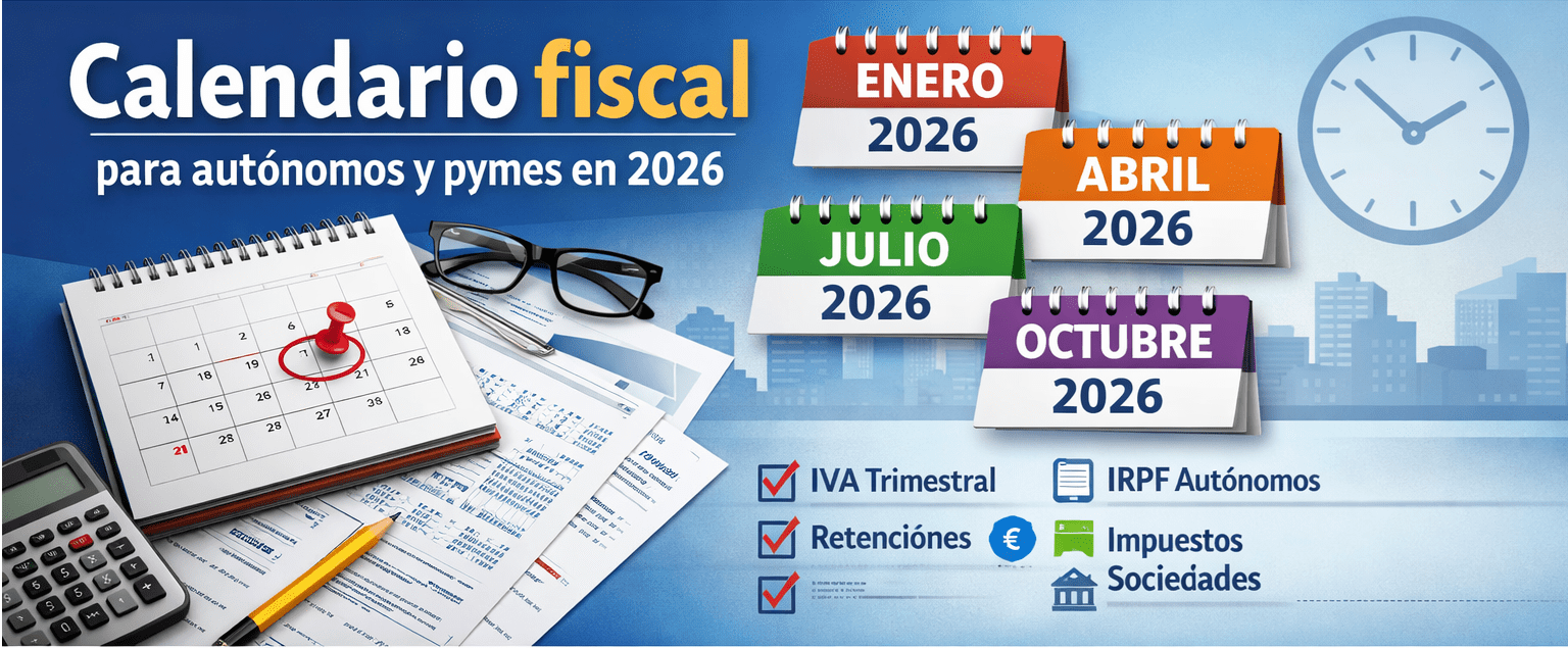 Calendario fiscal para autónomos y pymes en 2026 (España) – gabilos.blog